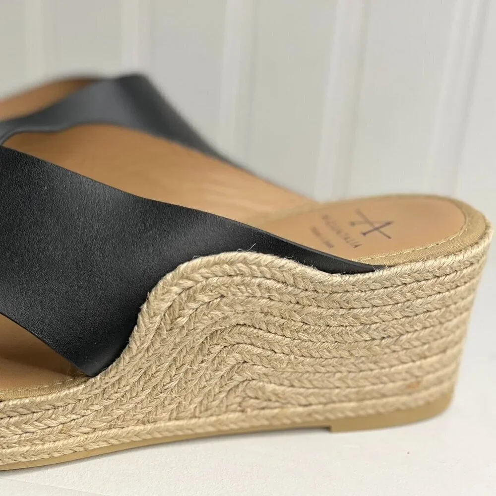 Aquatalia Womens Marina Black Espadrilles Size 11 (7611939)